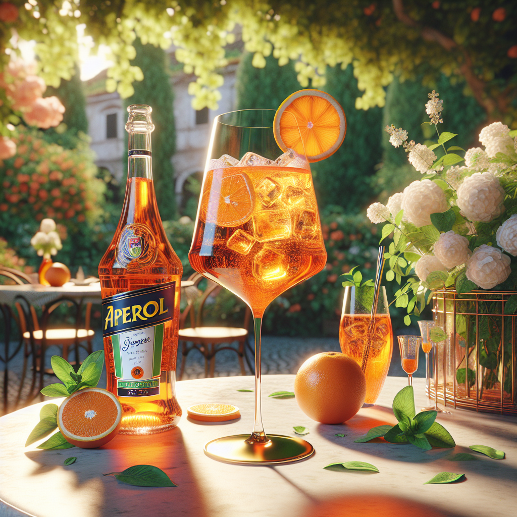 Itališkas aperityvas aperol spritz jūsų namuose
