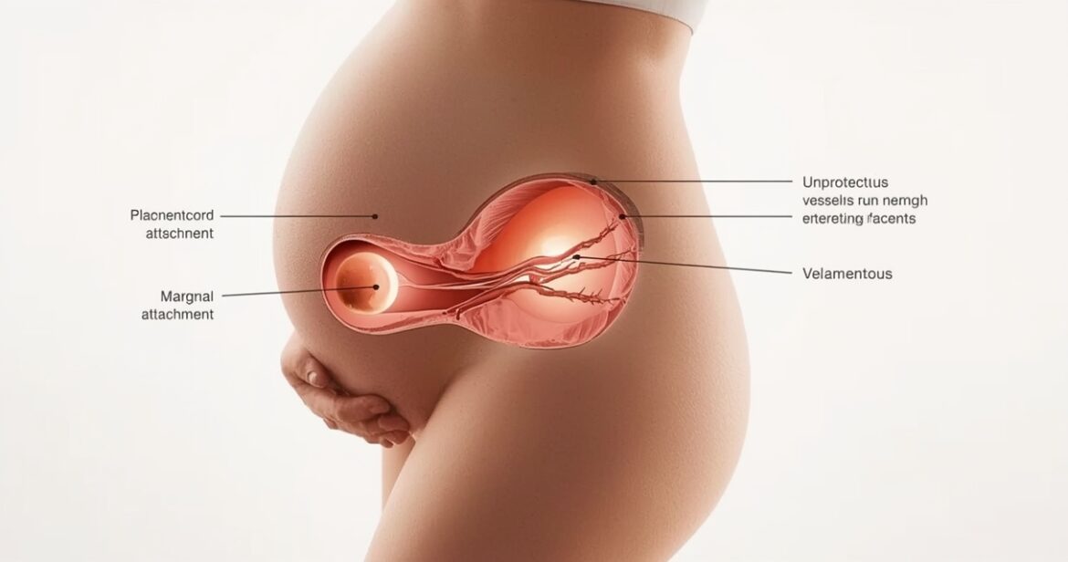 Virštinė virkštelės prisitvirtinimo vieta
