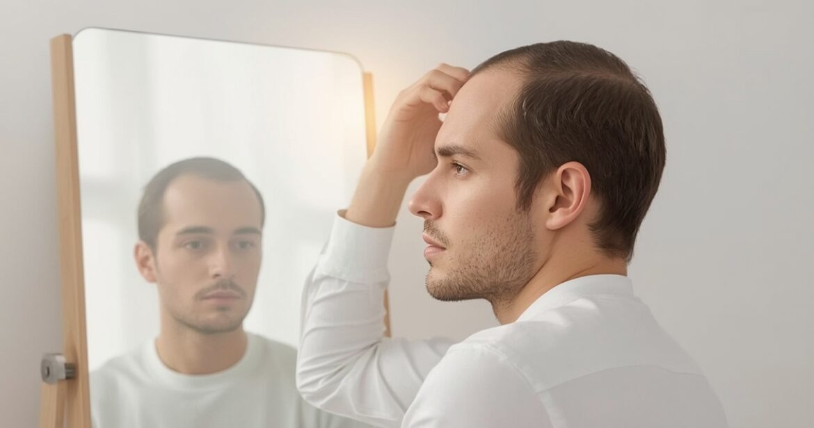 Vyriškojo tipo plikimas (androgeninė alopecija)