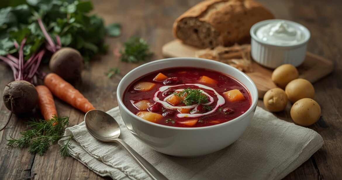 Burokėlių sriuba: nauda sveikatai, pagrindiniai tipai ir patarimai, kaip ją skaniai paruošti