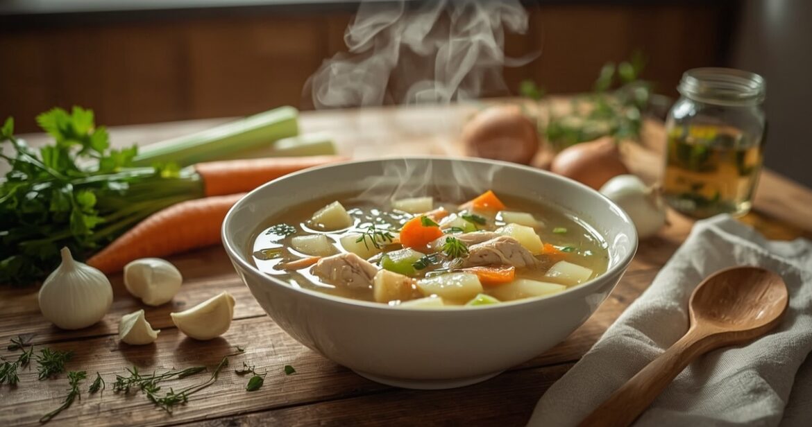 Vištienos sriuba: kaip išvirti kvapnų, sodrų ir maistingą sultinį namuose