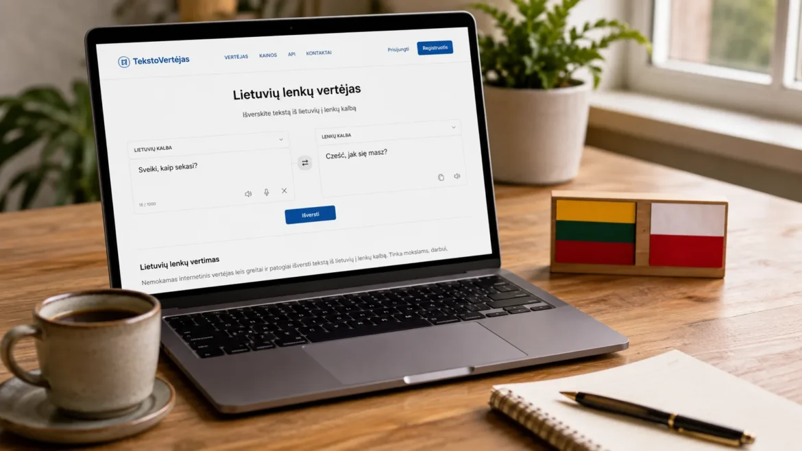 Lietuvių ir lenkų kalbų vertimas kasdienėse situacijose